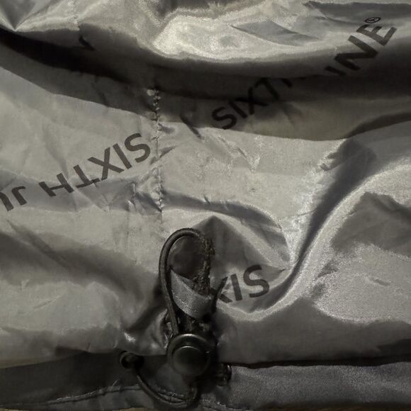 Sixth June Paris Puffer Coat Men 3XL Gray Hooded Parka Insulated Nylon NWT - Picture 14 of 15